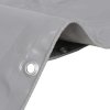 Plachta 650 g/m² 5 x 6 m šedá 144892
