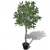 Umělý vavřínový strom v květináči 120 cm 241368