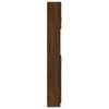 Koupelnová skříňka hnědý dub 32x25,5x190 cm kompozitní dřevo 815539