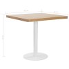 Bistro stolek světle hnědý 80 x 80 cm MDF 286432