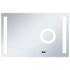 Koupelnové zrcadlo s LED světly a dotykovým senzorem 100x60 cm 144743