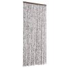 Závěs proti hmyzu hnědo-béžový 56 x 200 cm Chenille 315129