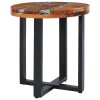 Konferenční stolek 40 x 45 cm masivní teak a polyresin 281652