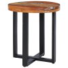 Konferenční stolek 40 x 45 cm masivní teak a polyresin 281652