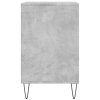 Botník betonově šedý 102x36x60 cm kompozitní dřevo 831392