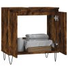 Koupelnová skříňka kouřový dub 58 x 33 x 60 cm kompozitní dřevo 831585