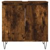 Koupelnová skříňka kouřový dub 58 x 33 x 60 cm kompozitní dřevo 831585