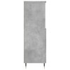 Skříň highboard betonově šedá 60 x 36 x 110 cm kompozitní dřevo 831480