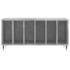 Skříňka na LP desky betonově šedá 100x38x48 cm kompozitní dřevo 831744