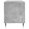 Skříňka na LP desky betonově šedá 100x38x48 cm kompozitní dřevo 831744