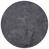 Stolní deska šedá Ø 50 x 2,5 cm mramor 149194