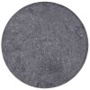 Stolní deska šedá Ø 50 x 2,5 cm mramor 149194