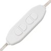 Nástěnné zrcadlo s LED osvětlením 35 x 80 cm sklo oválné 3189162