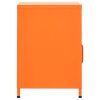 Noční stolky 2 ks oranžová 35 x 35 x 51 cm ocel 3095217