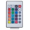 Herní židle s RGB LED podsvícením šedočerná umělá kůže 288000