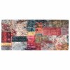 Koberec pratelný patchwork 80x300 cm vícebarevný protiskluzový 337965
