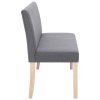 Lavice 139,5 cm světle šedá polyester 281335