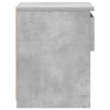 Noční stolky 2 ks betonově šedé 40x30x39 cm kompozitní dřevo 803452