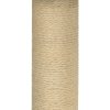 Škrabadlo pro kočky se sisalovým sloupkem krémové 74 cm 171588