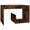 Odkládací stolek kouřový dub 59 x 36 x 38 cm kompozitní dřevo 826632