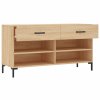 Botník dub sonoma 102 x 35 x 55 cm kompozitní dřevo 829743