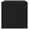 TV stolek černý 100 x 40 x 40 cm kompozitní dřevo 800046
