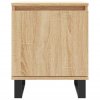 Noční stolky 2 ks dub sonoma 40 x 30 x 50 cm kompozitní dřevo 826851
