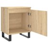 Noční stolky 2 ks dub sonoma 40 x 30 x 50 cm kompozitní dřevo 826851