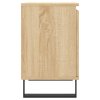 Noční stolky 2 ks dub sonoma 40 x 30 x 50 cm kompozitní dřevo 826851