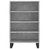 Skříň highboard betonově šedá 57 x 35 x 90 cm kompozitní dřevo 827240