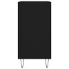 Příborník černý 57 x 35 x 70 cm kompozitní dřevo 827133