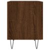 Noční stolky 2 ks hnědý dub 40 x 35 x 47,5 cm kompozitní dřevo 827307