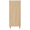 Skříň highboard dub sonoma 57 x 35 x 90 cm kompozitní dřevo 827223