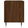 Noční stolky 2 ks hnědý dub 40 x 35 x 47,5 cm kompozitní dřevo 827275