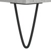 Noční stolky 2 ks betonově šedé 40x35x47,5 cm kompozitní dřevo 827429