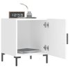 Noční stolky 2 ks bílé 40 x 40 x 50 cm kompozitní dřevo 827565