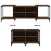 TV skříňka hnědý dub 153 x 37 x 50 cm kompozitní dřevo 837606