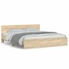 Rám postele s čelem dub sonoma 180 x 200 cm 3207464