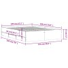 Rám postele se zásuvkami dub sonoma 120x190 cm kompozitní dřevo 3207317