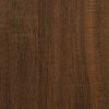 Lavice s botníkem hnědý dub 102 x 32 x 47 cm kompozitní dřevo 835166
