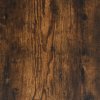 Lavice s botníkem kouřový dub 102 x 32 x 45 cm kompozitní dřevo 835179