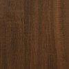 Lavice s botníkem hnědý dub 100x42,5x50 cm kompozitní dřevo 839037