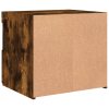 Noční stolky s LED osvětlením 2 ks kouřový dub 50 x 40 x 45 cm 836772