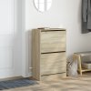 Botník dub sonoma 60 x 34 x 96,5 cm kompozitní dřevo 839947