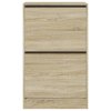 Botník dub sonoma 60 x 34 x 96,5 cm kompozitní dřevo 839947