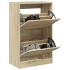 Botník dub sonoma 60 x 34 x 96,5 cm kompozitní dřevo 839947