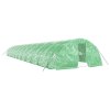 Skleník s ocelovým rámem zelený 110 m² 22 x 5 x 2,3 m 3188092