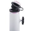 Stojan na slunečník bílý 12 kg 48 cm litina 47860