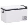 Chladicí box s rukojetí černý a bílý 18 l PP a PE 51779