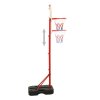 Přenosný basketbalový set nastavitelný 138,5–166 cm 80347